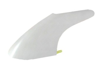 Airbrush Fiberglass White Canopy - BLADE 450X/3D